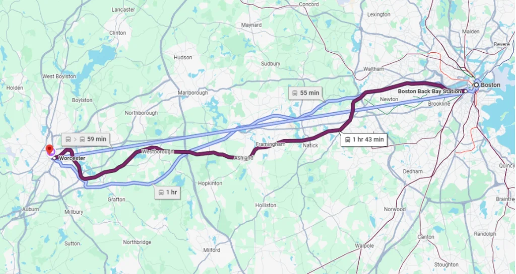 Book Boston to Worcester Bus | Low Fares & Quick Trips