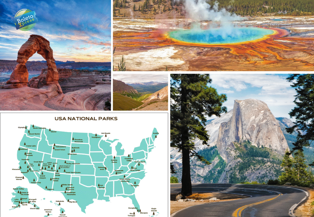Most Instagrammed US Famous National Parks
