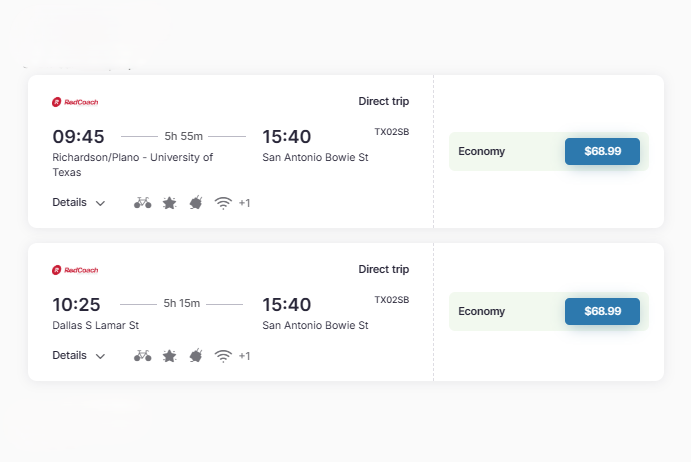 Affordable Bus Tickets – Bus from Dallas to San Antonio (Best Deals 2026)
