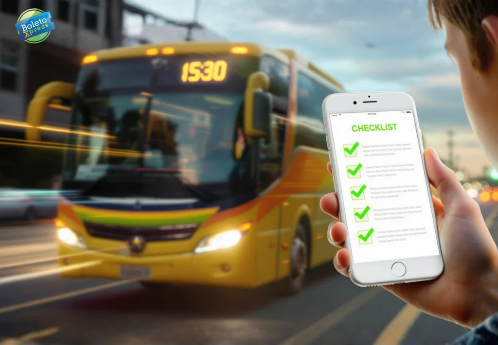 Viaja en autobús sin Estrés: Tu Lista