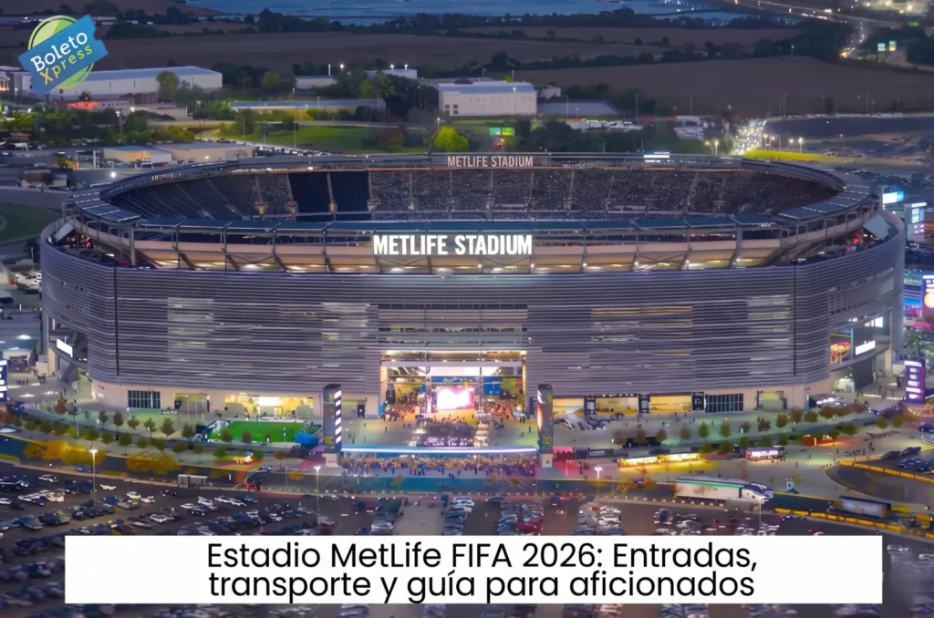 Estadio MetLife FIFA 2026 Entradas, transporte y guía para aficionados