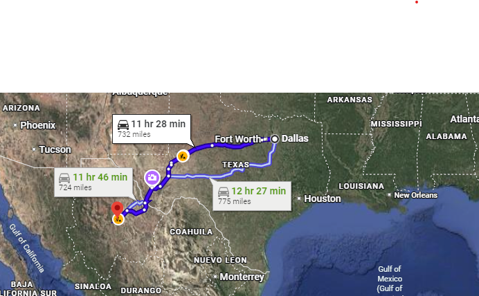 Dallas to Chihuahua