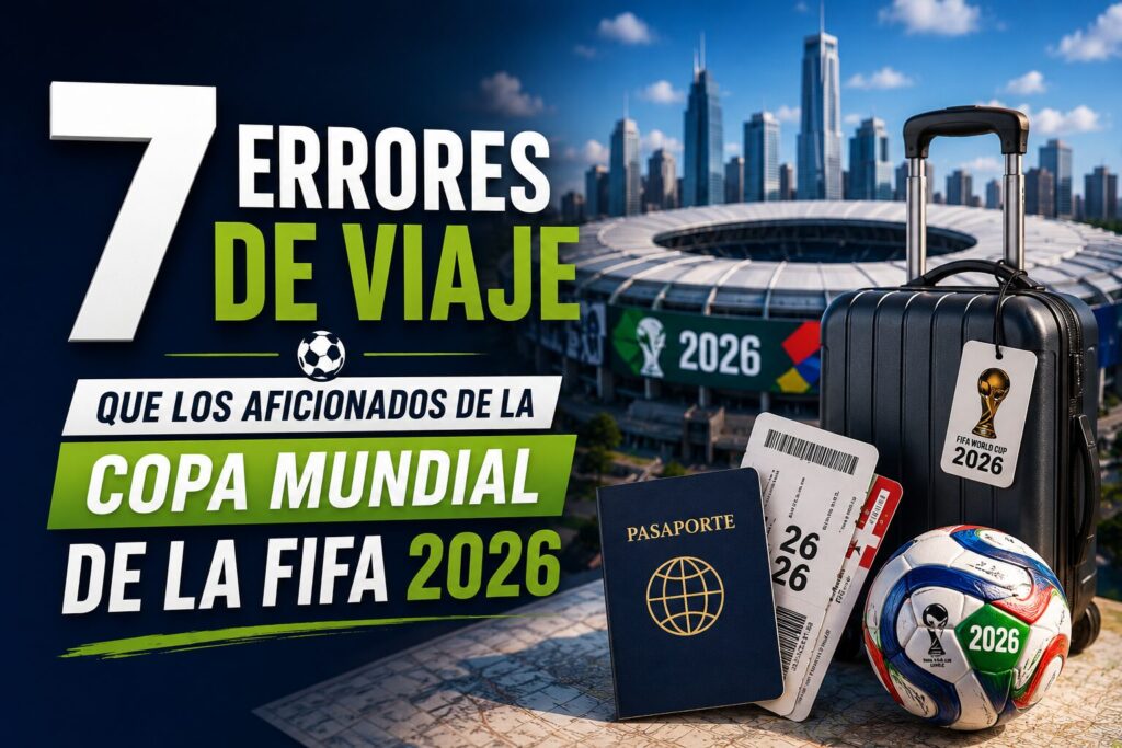 7 Errores de viaje que los fans del Mundial 2026 deben evitar