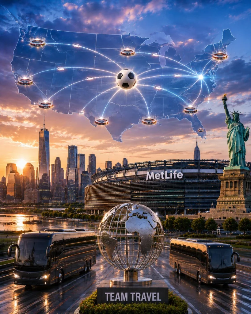 Conectando Nueva York con otras ciudades sede del Mundial