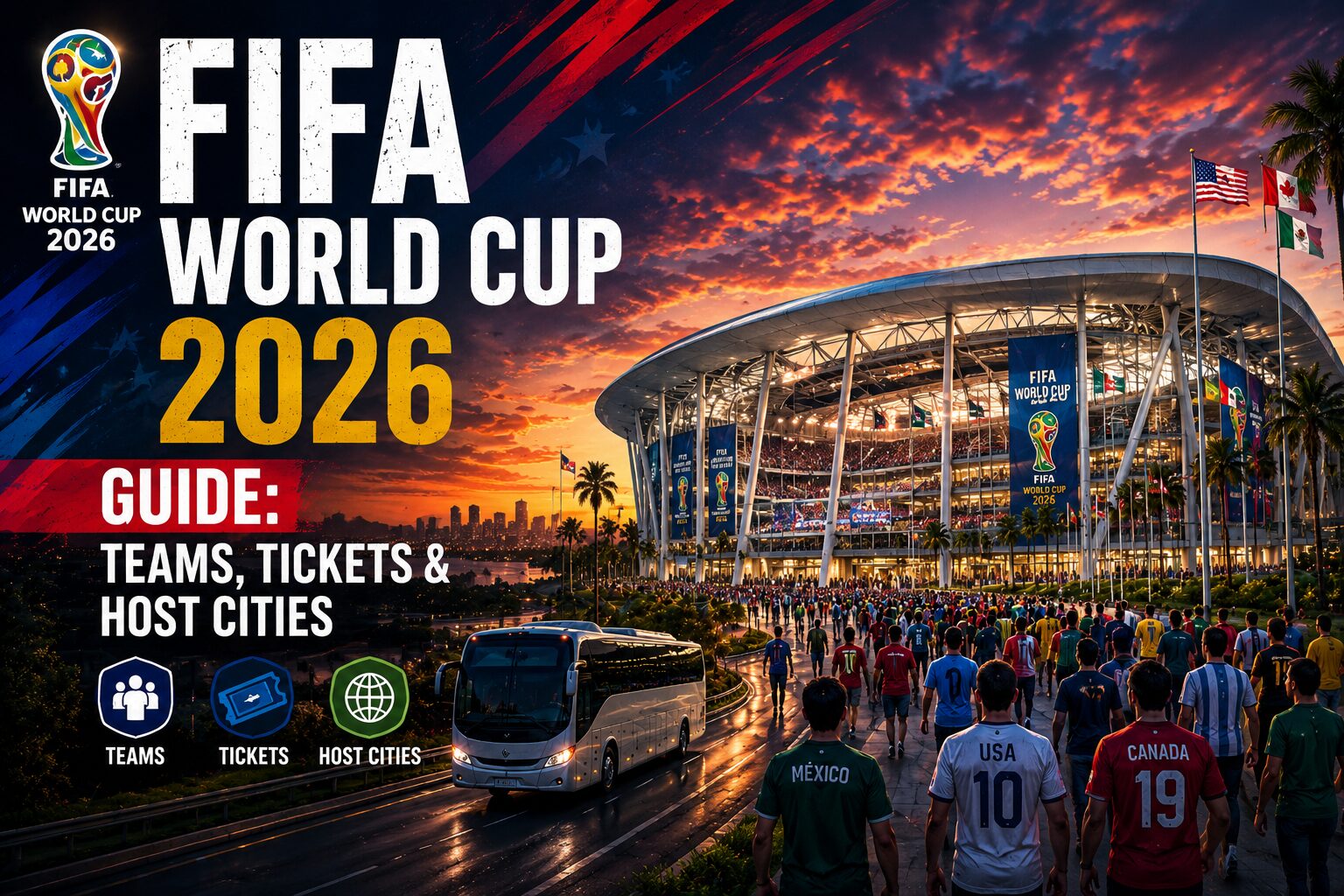 FIFA World Cup 2026 Guide Teams, Tickets & Host Cities