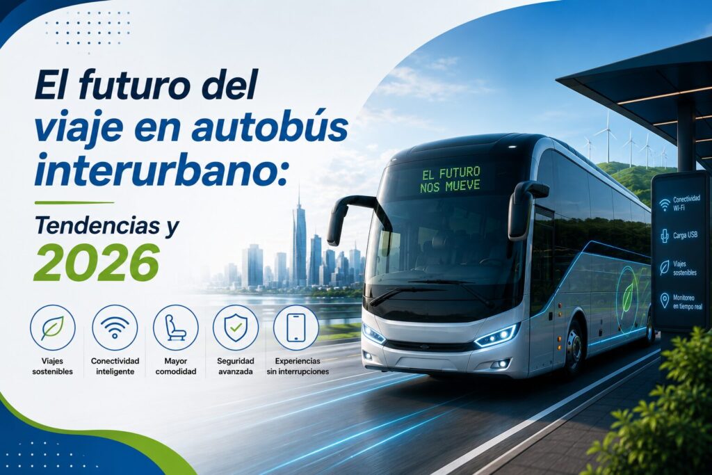 El futuro del viaje en autobús interurbano: Tendencias y 2026