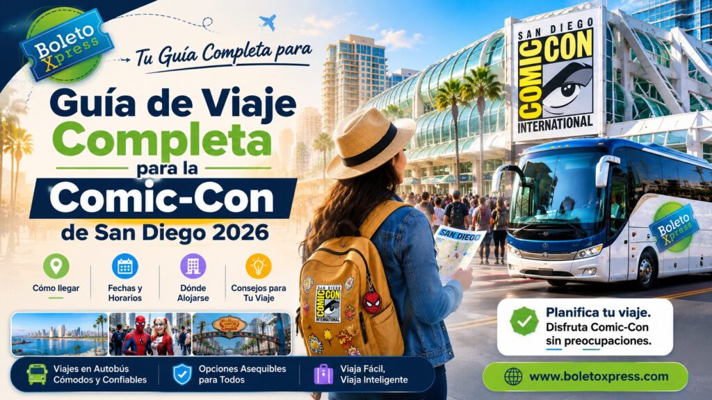Guía de Viaje Completa para la Comic-Con de San Diego 2026