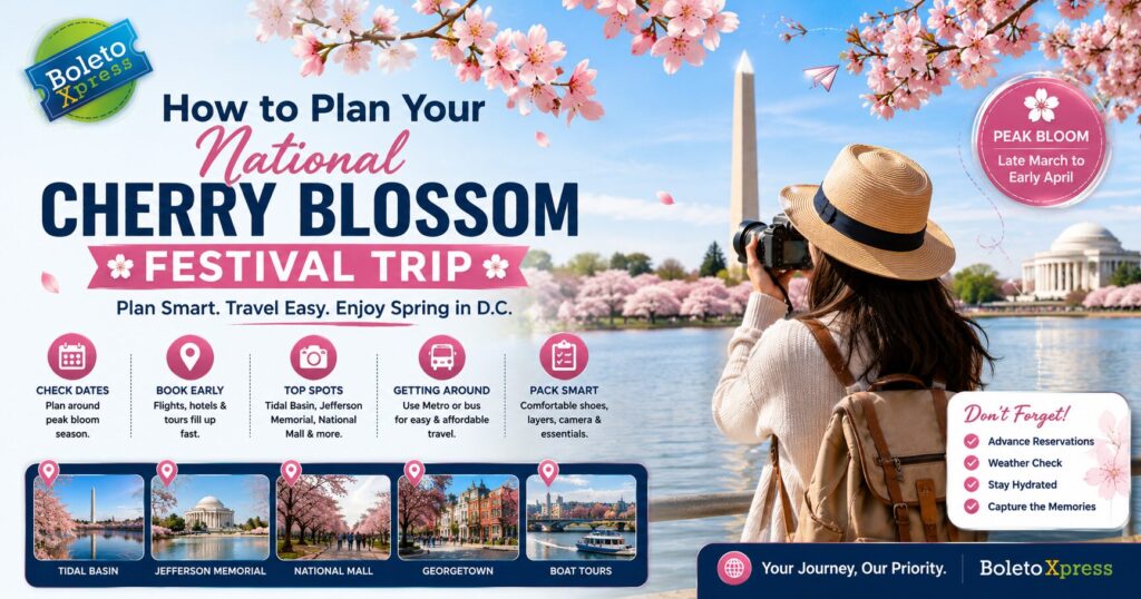 How to Plan Your National Cherry Blossom Festival Trip