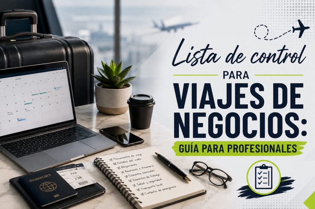 Lista de control para viajes de negocios Guía para profesionales