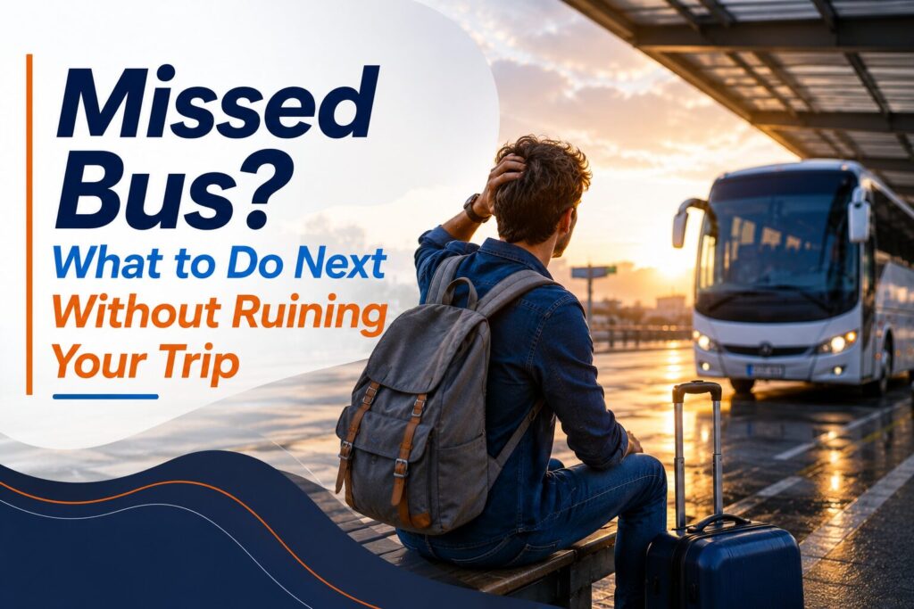 Missed Bus What to Do Next Without Ruining Your Trip