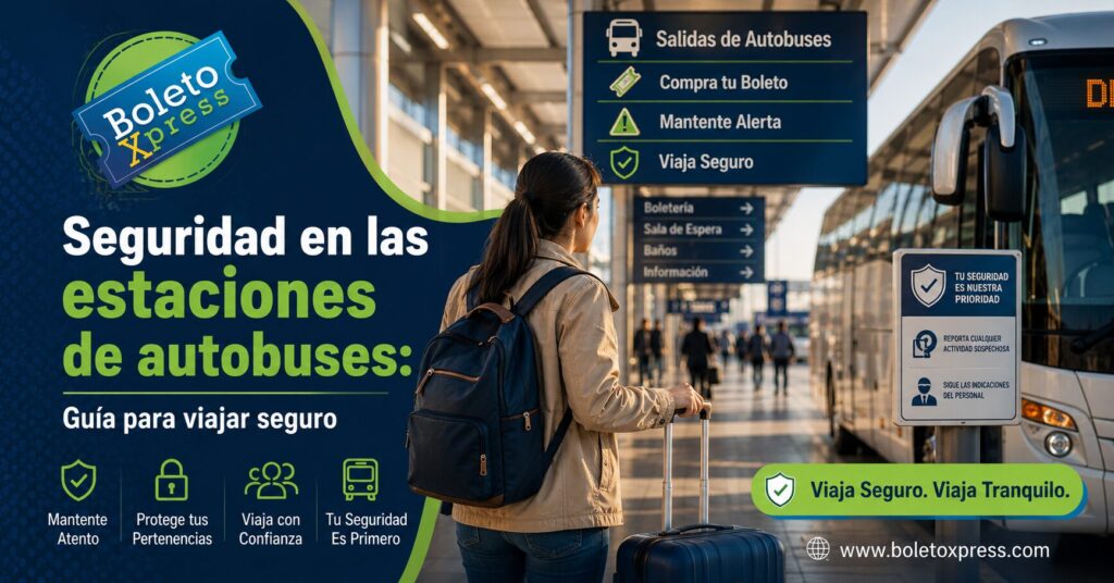 Seguridad en las estaciones de autobuses Guía para viajar seguro