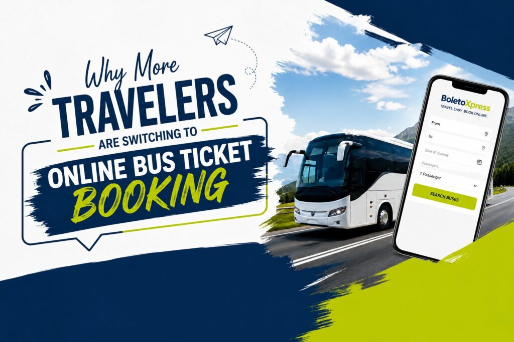 Why More Travelers Are Switching to Online Bus Ticket Booking