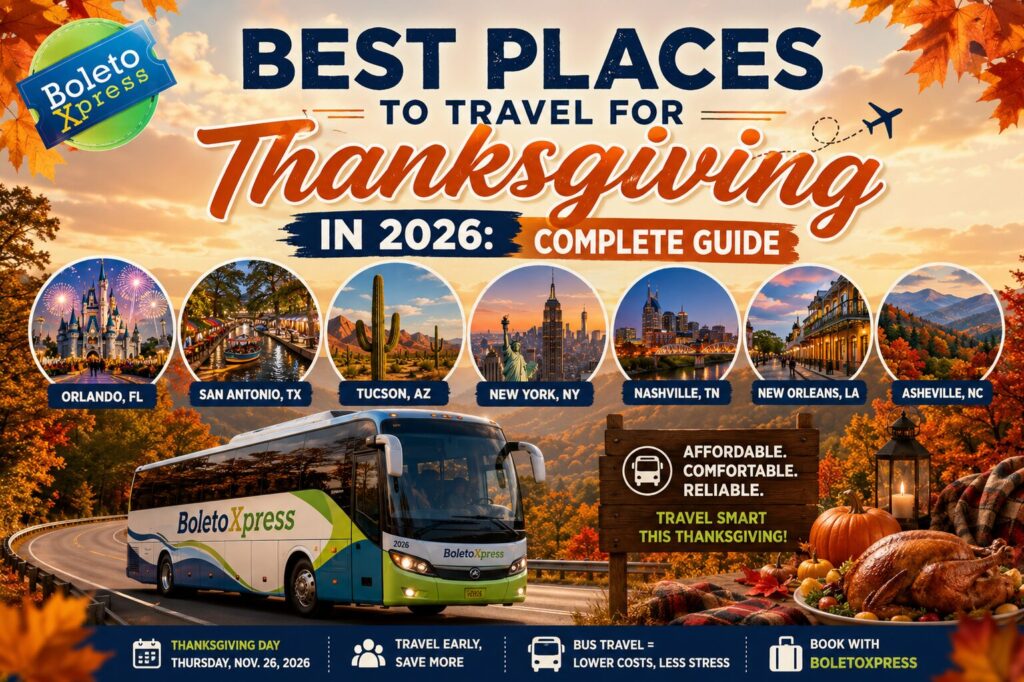 Best Places to Travel for Thanksgiving in 2026 Complete Guide
