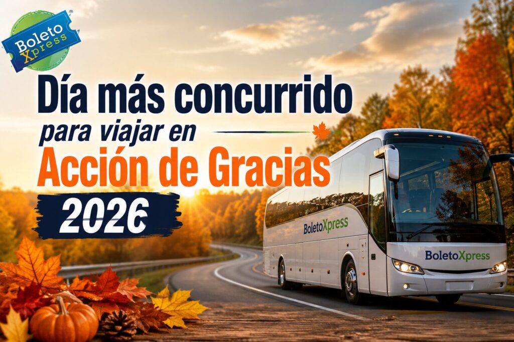 Día más concurrido para viajar en Acción de Gracias 2026