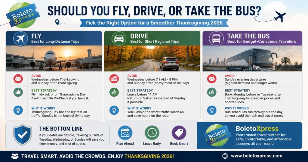 Should You Fly, Drive, or Take the Bus
