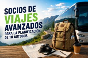 Socios de viajes avanzados para la planificación de tu autobús