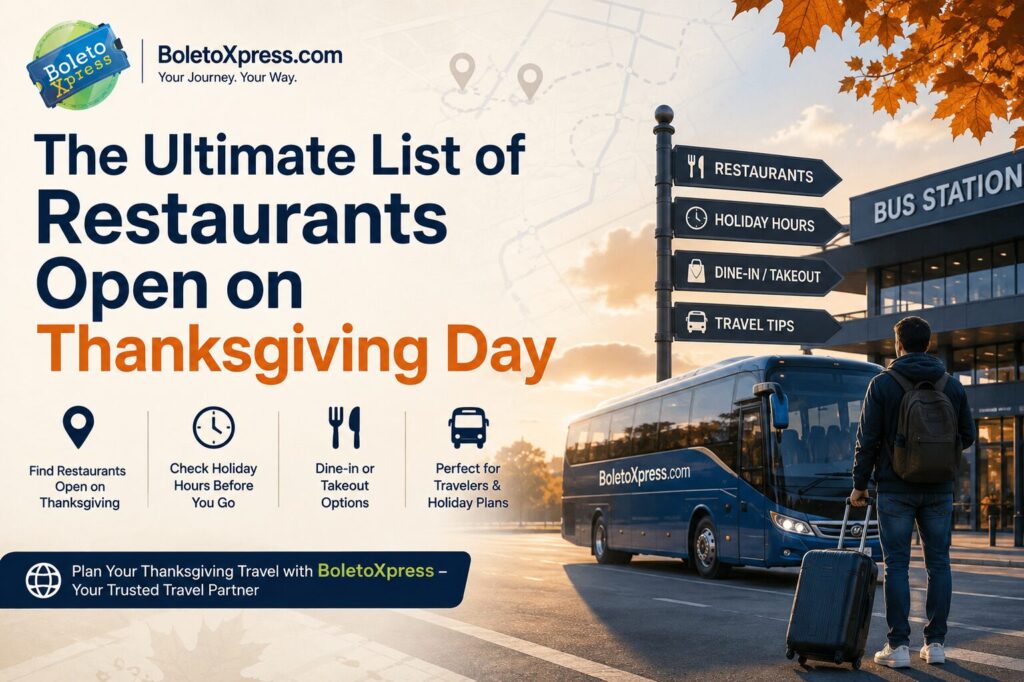 The Ultimate List of Restaurants Open on Thanksgiving Day
