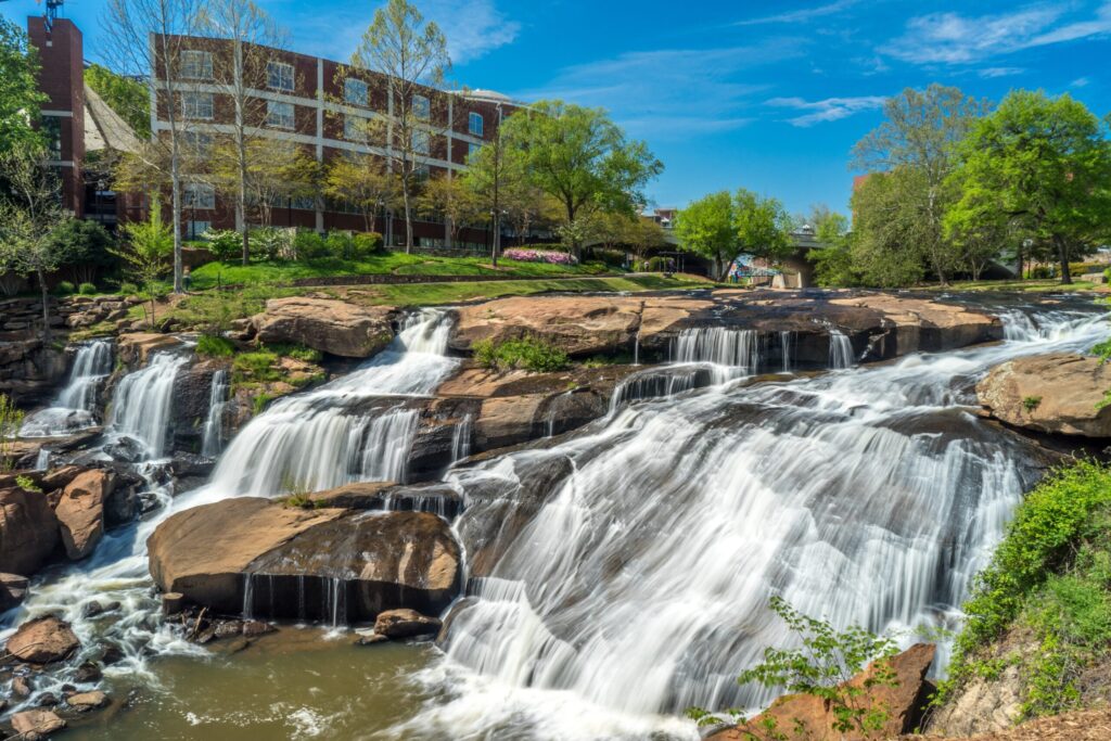 If someone gave me just a few hours in Greenville and asked what to do in Greenville, SC, I'd send them to Falls Park on the Reedy.