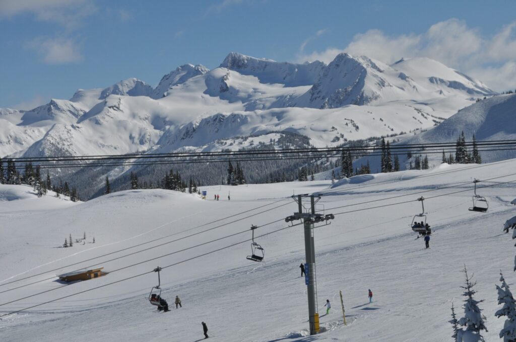 What is Whistler Blackcomb known for