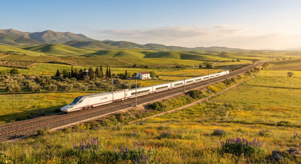Plan your ultimate journey on where to go in Spain using reliable high-speed rail links.