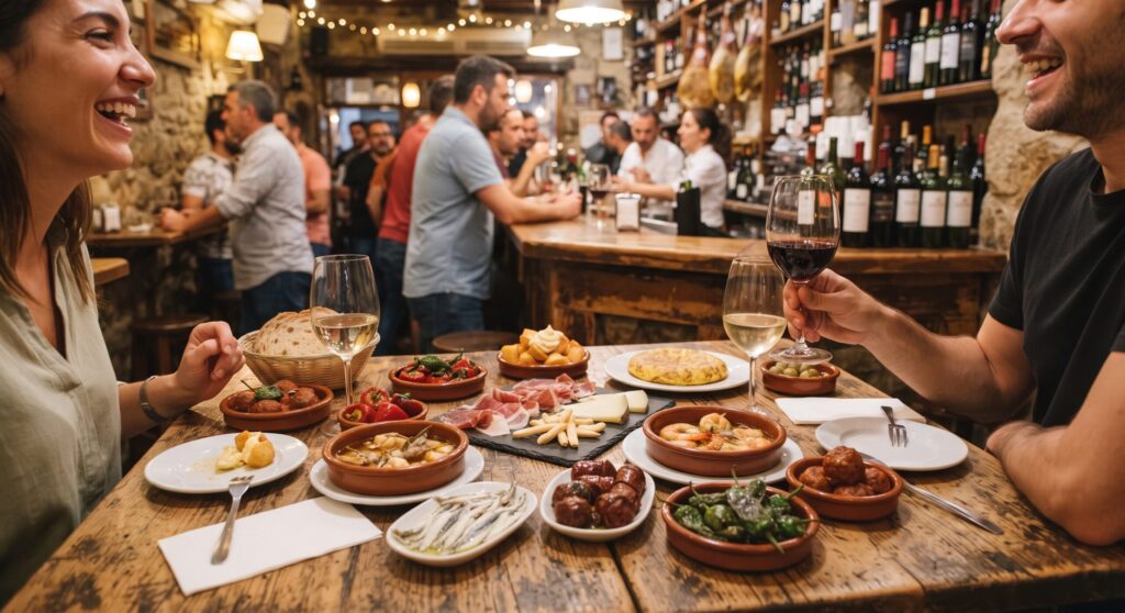 Experience local food culture across various Spain places to visit during your trip.