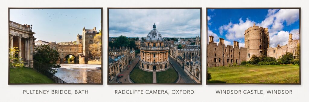Explore the top three destinations near London including historic Bath, Oxford, and Windsor.